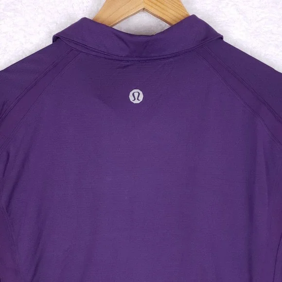 Lululemon Metal Vent Tech Polo XL Purple - Picture 7 of 10